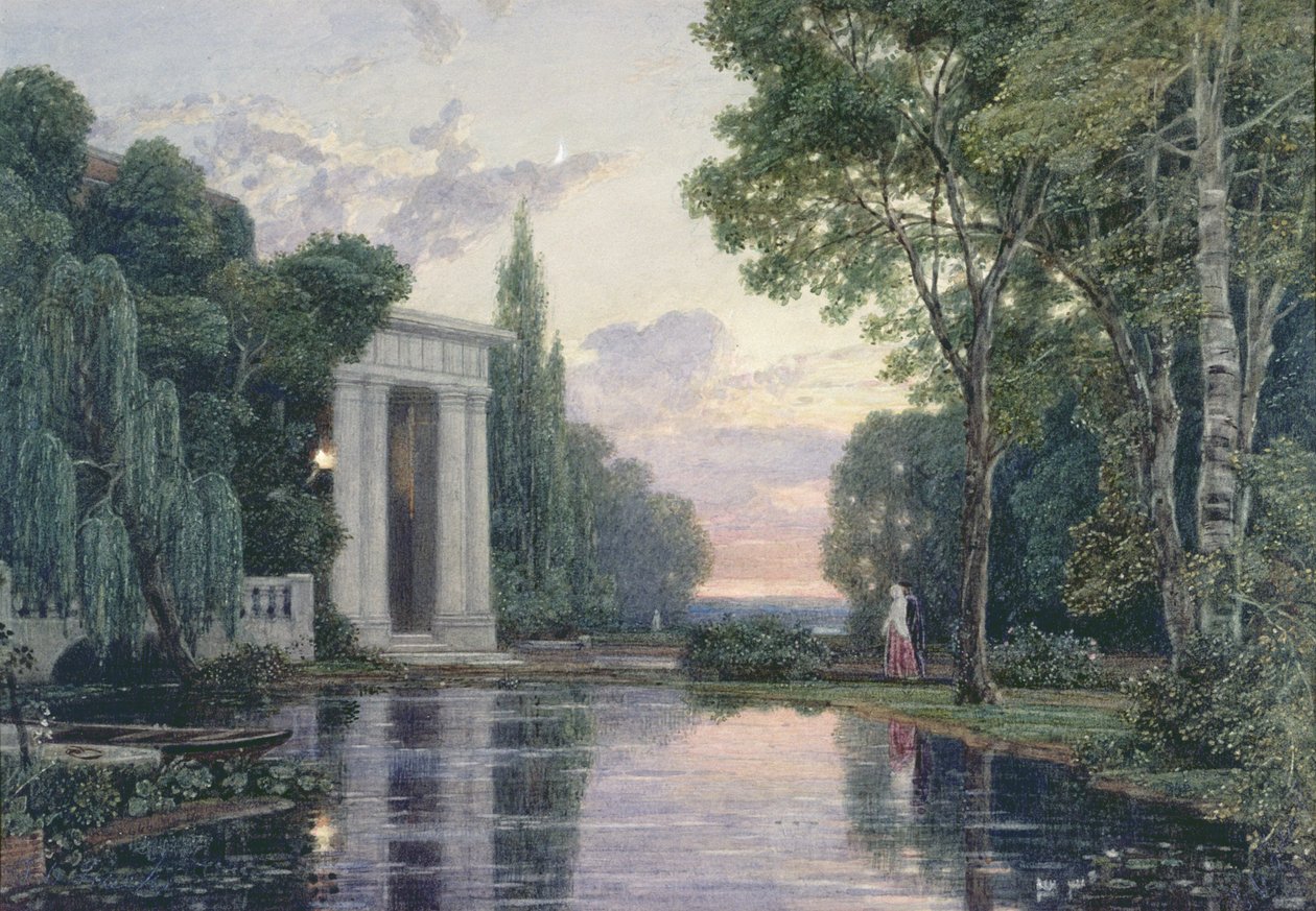 A caminhada de crepúsculo de Francis Oliver Finch