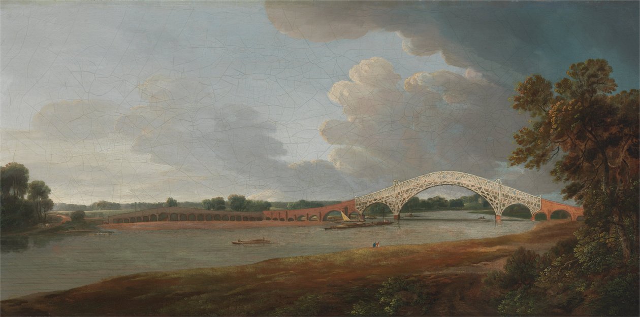 Ponte velha de Walton de Francis Towne