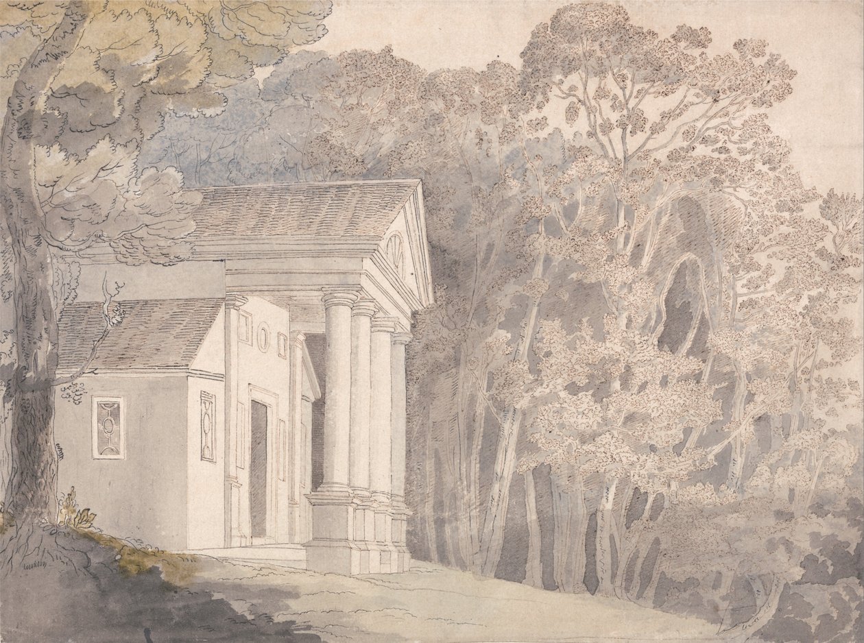 Werrington Park, Devonshire de Francis Towne