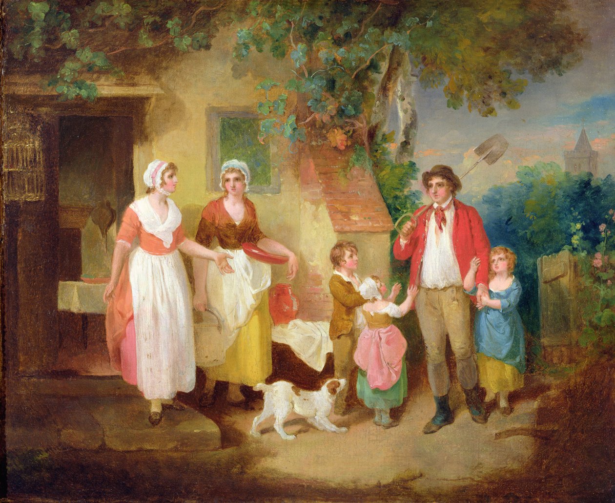 Tarde de 1799 de Francis Wheatley