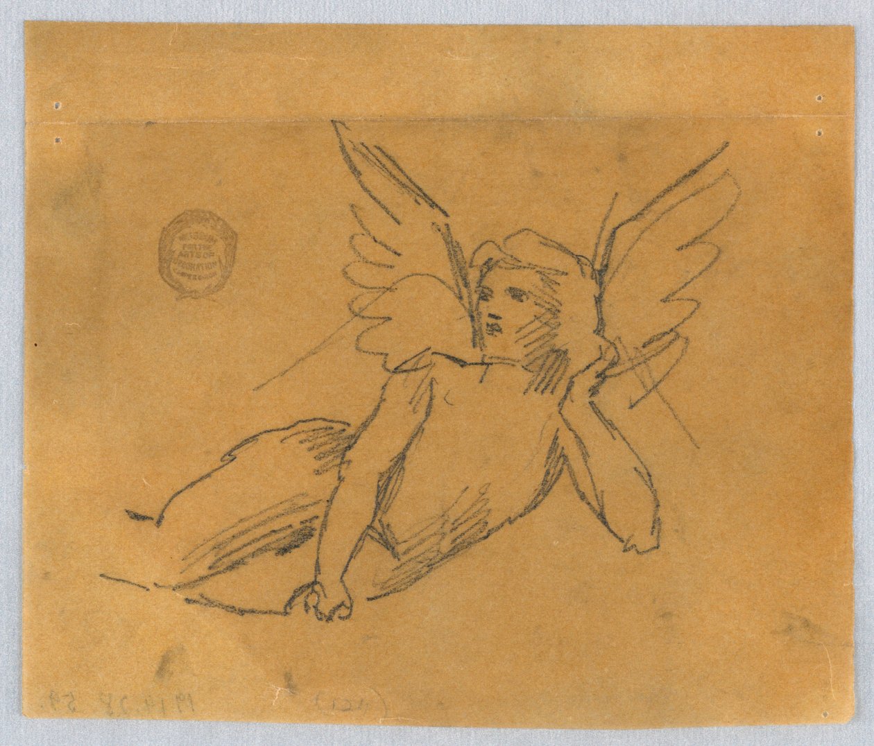 Esboço para Putto de Francis Augustus Lathrop