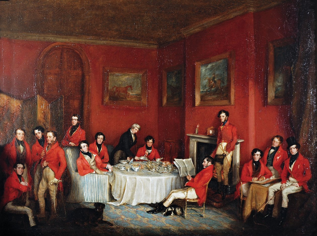 O café da manhã Melton Hunt de Francis Grant