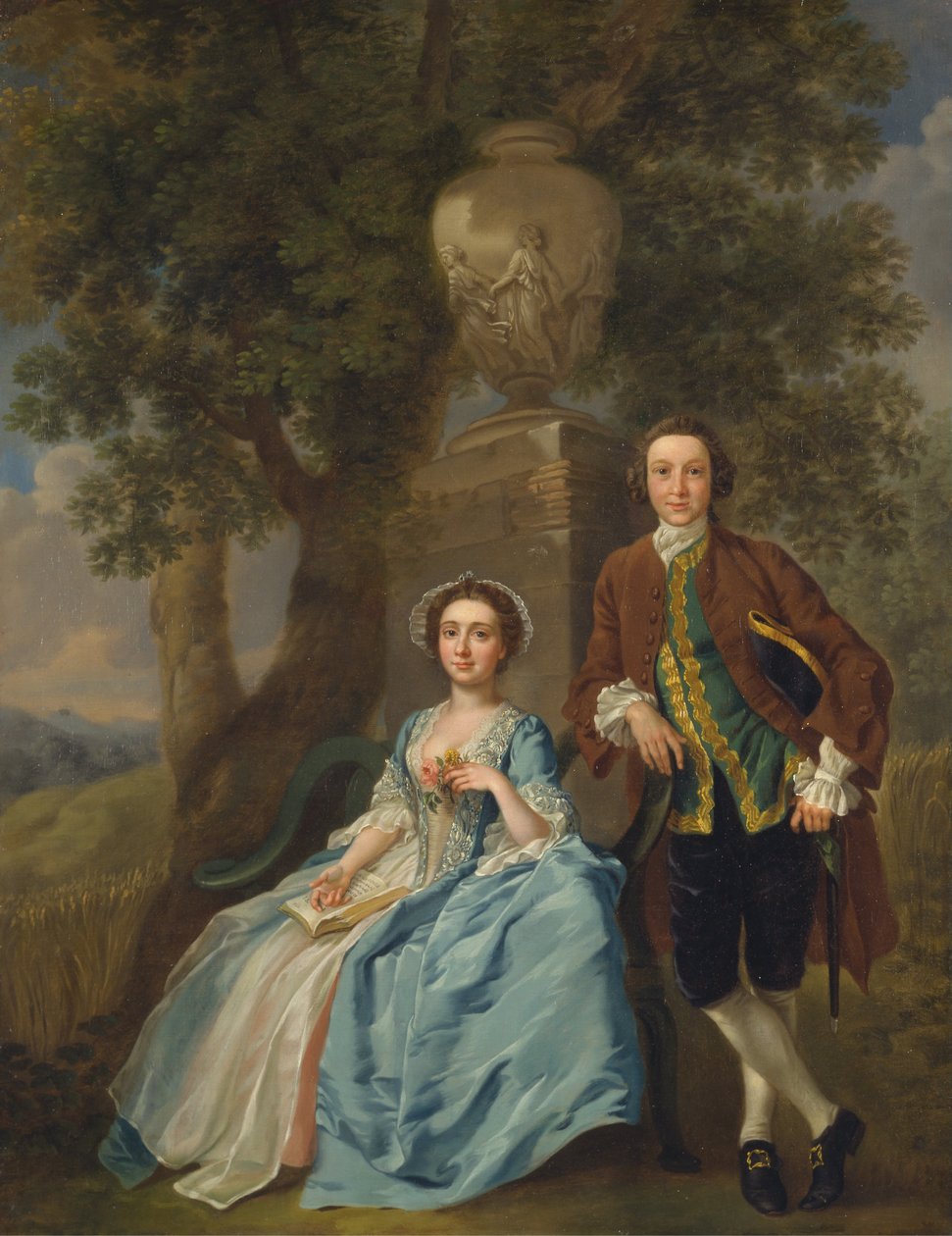 George e Margaret Rogers de Francis Hayman