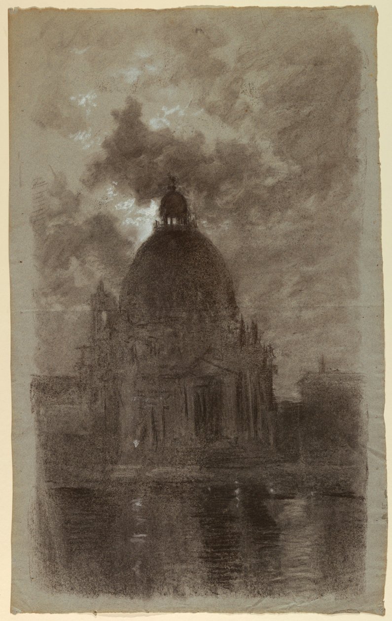 Santa Maria della Salute, Veneza, Itália de Francis Hopkinson Smith