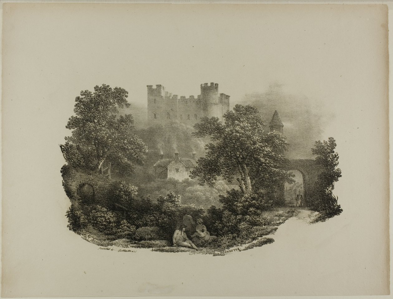 Chester, 1821 de Francis Nicholson