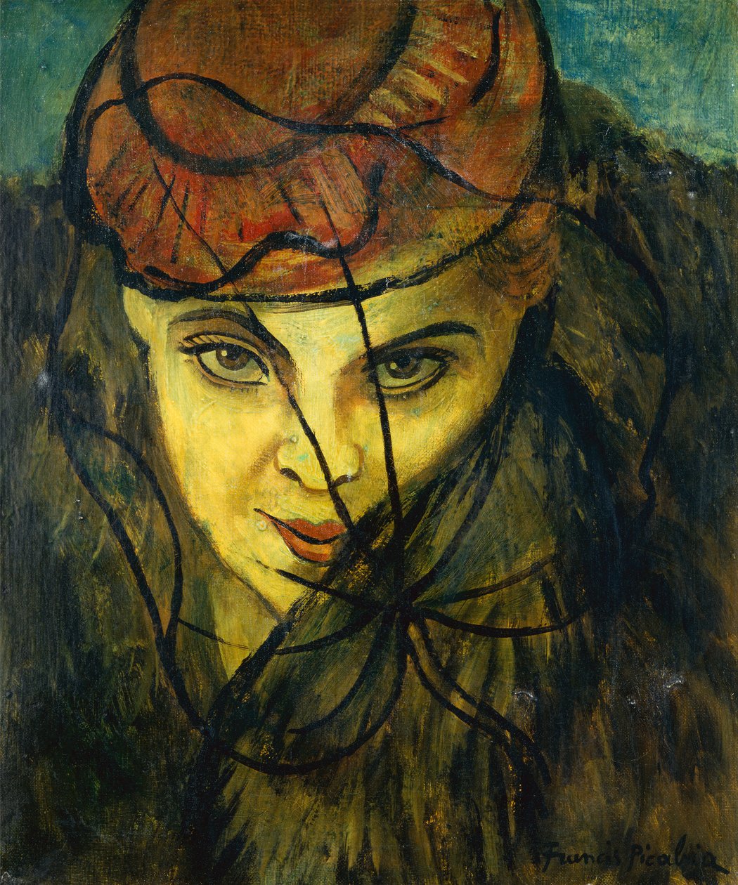 Retrato de uma mulher de Francis Picabia