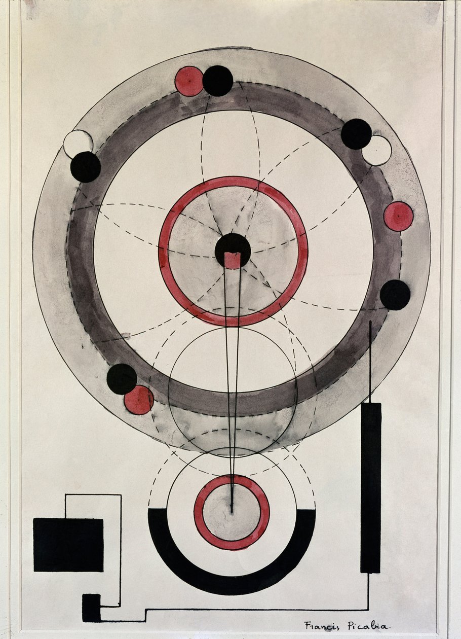Sem título (aguarela) de Francis Picabia
