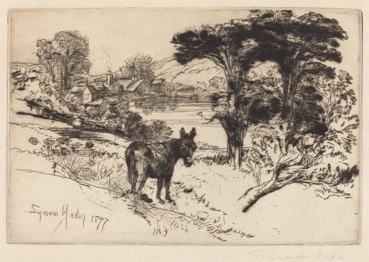 Challow Farm de Francis Seymour Haden