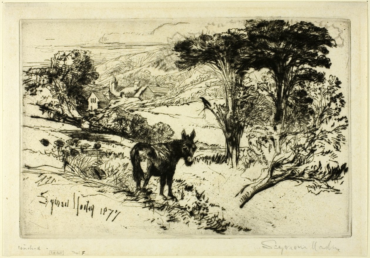 Challow Farm de Francis Seymour Haden