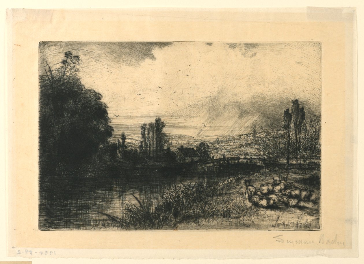 No teste de Francis Seymour Haden