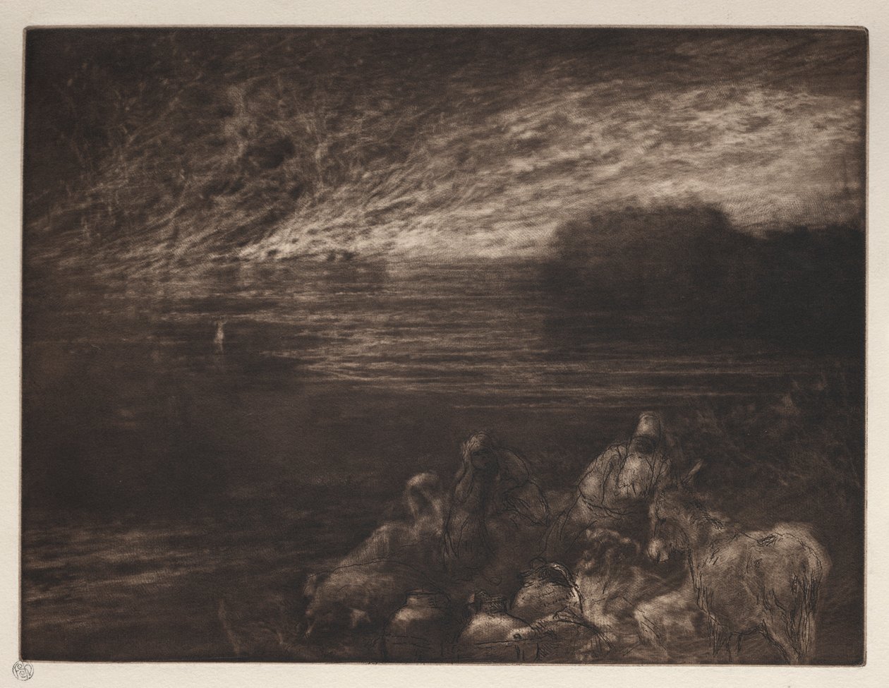 A Coluna de Sal de Francis Seymour Haden