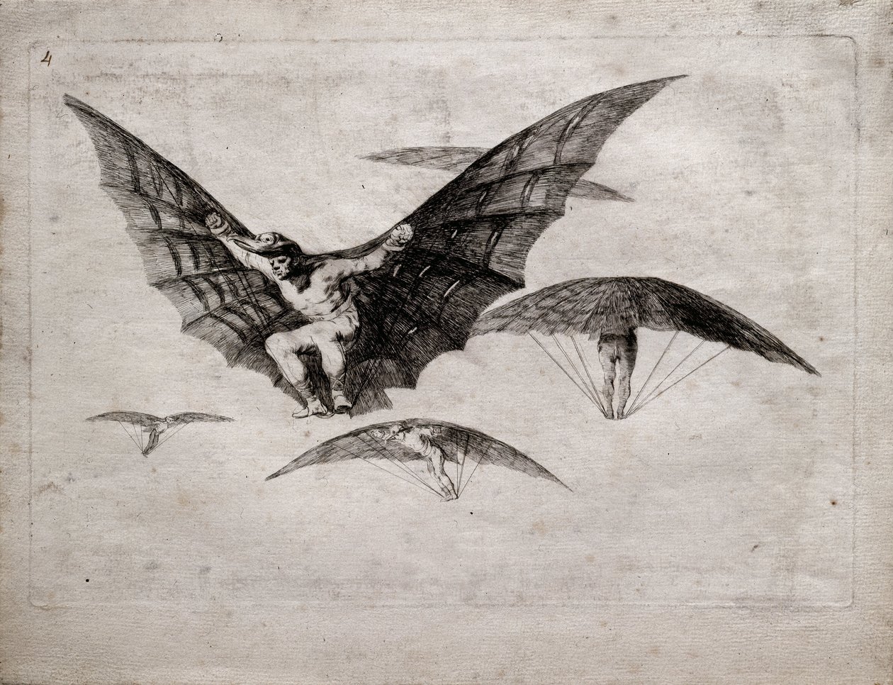 Maneira de voar de Francisco de Goya