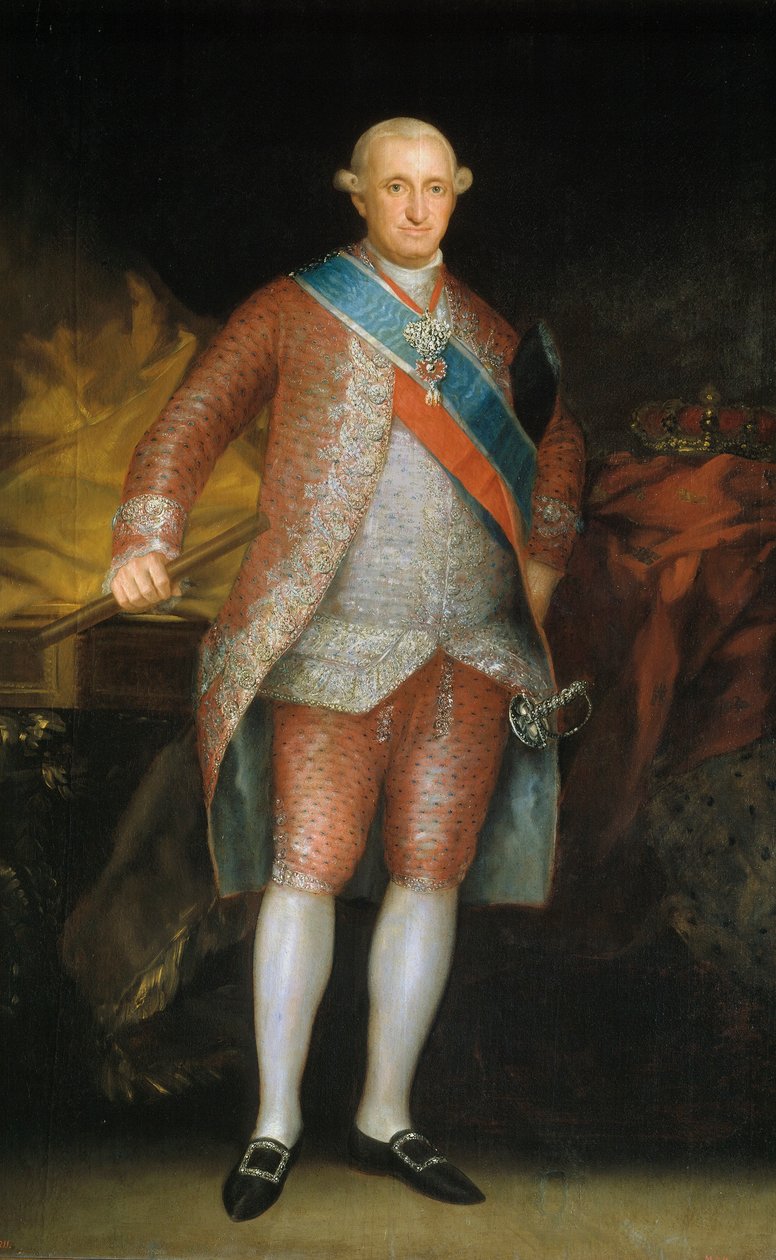 Retrato de Carlos IV de Francisco de Goya