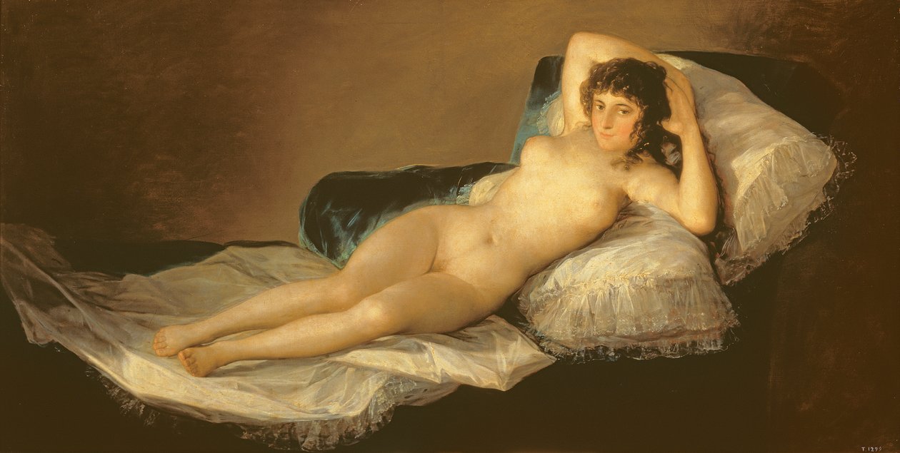 A maja nua de Francisco de Goya