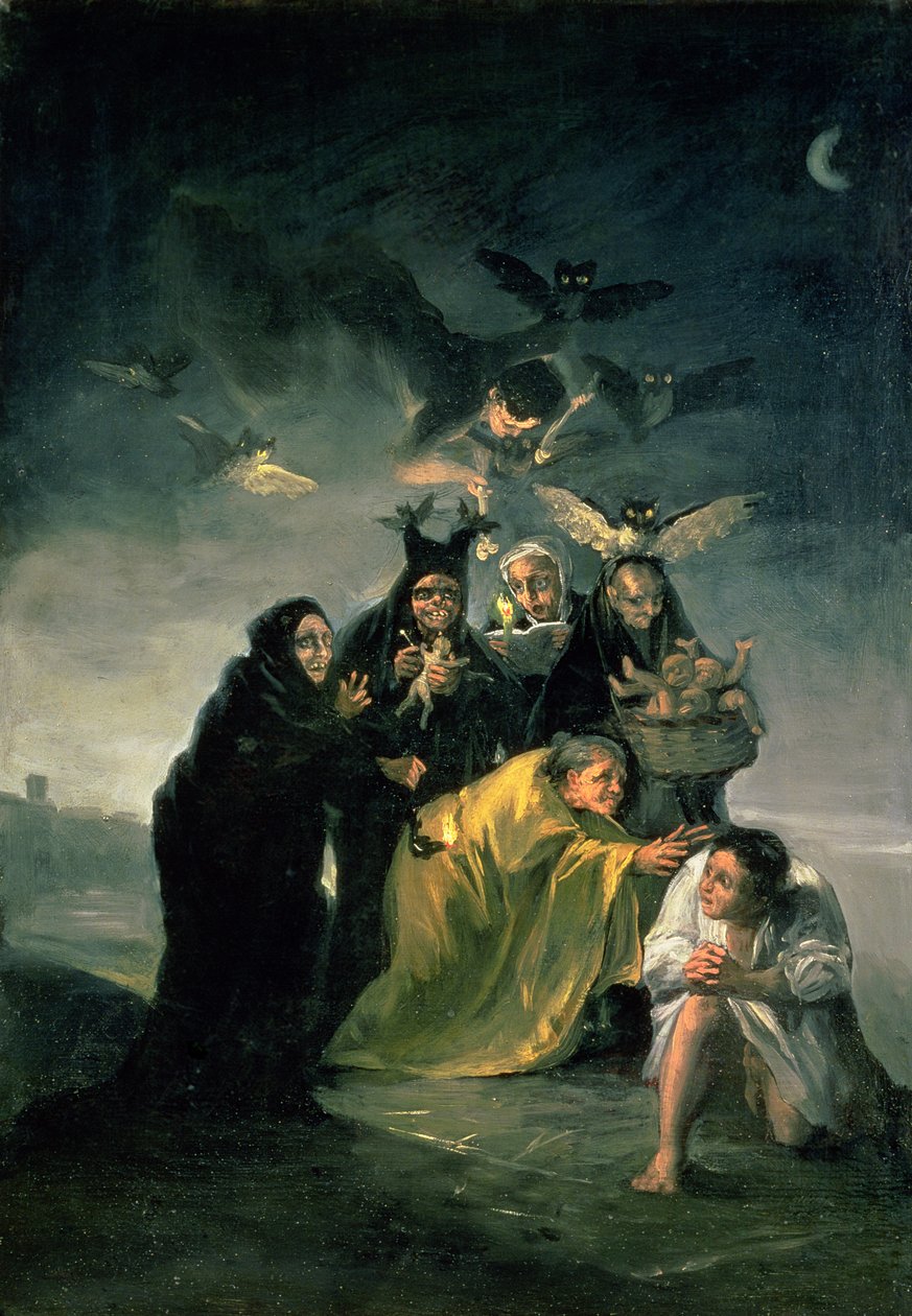 O Sábado das Bruxas de Francisco de Goya
