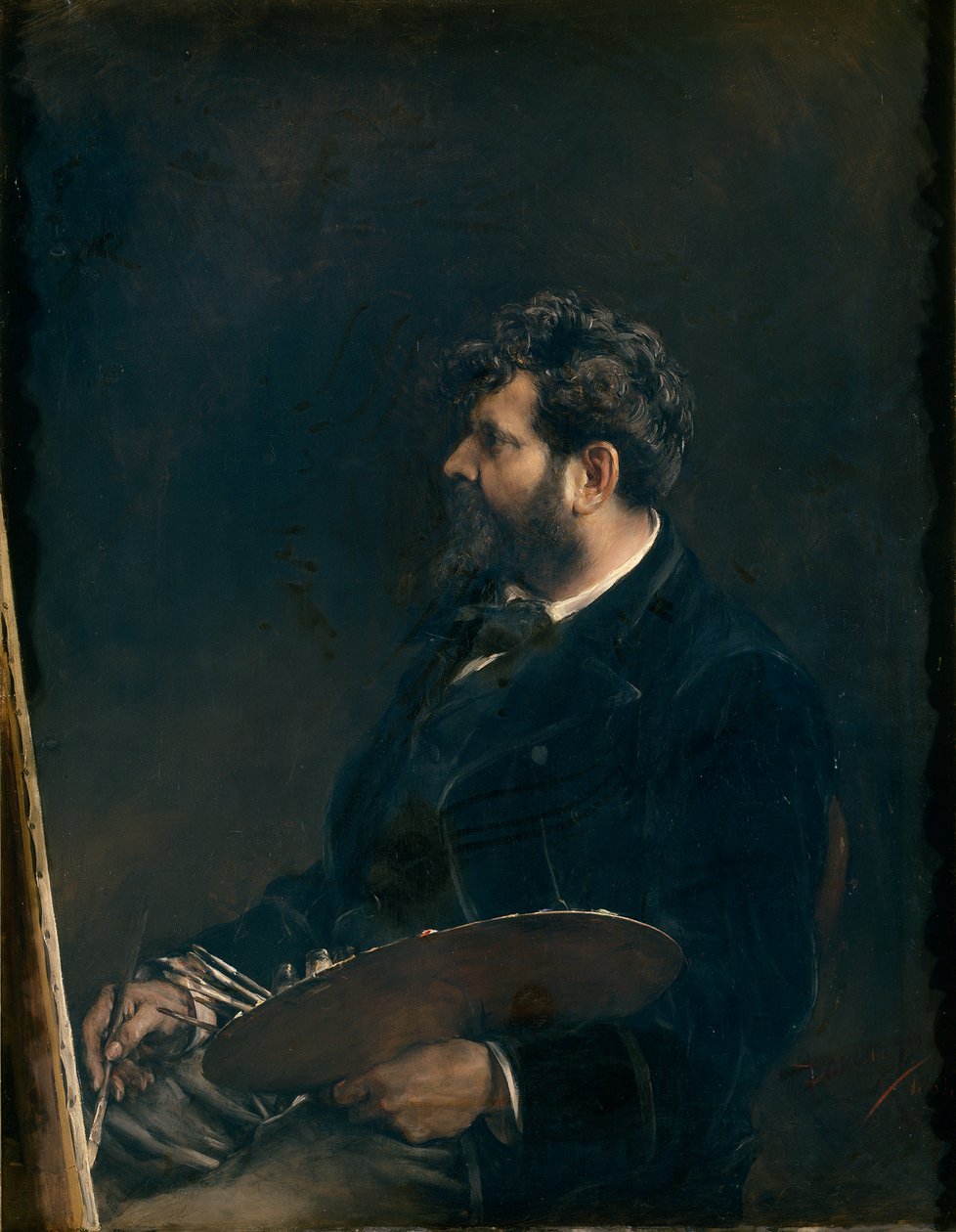 Auto-retrato de Francisco Domingo Marqués
