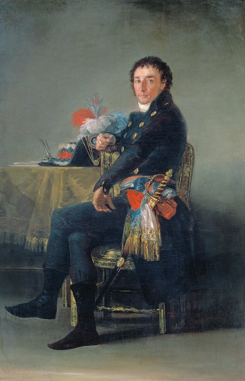 Retrato de Ferdinand Guillemardet (1765-1809) 1798-99 de Francisco de Goya