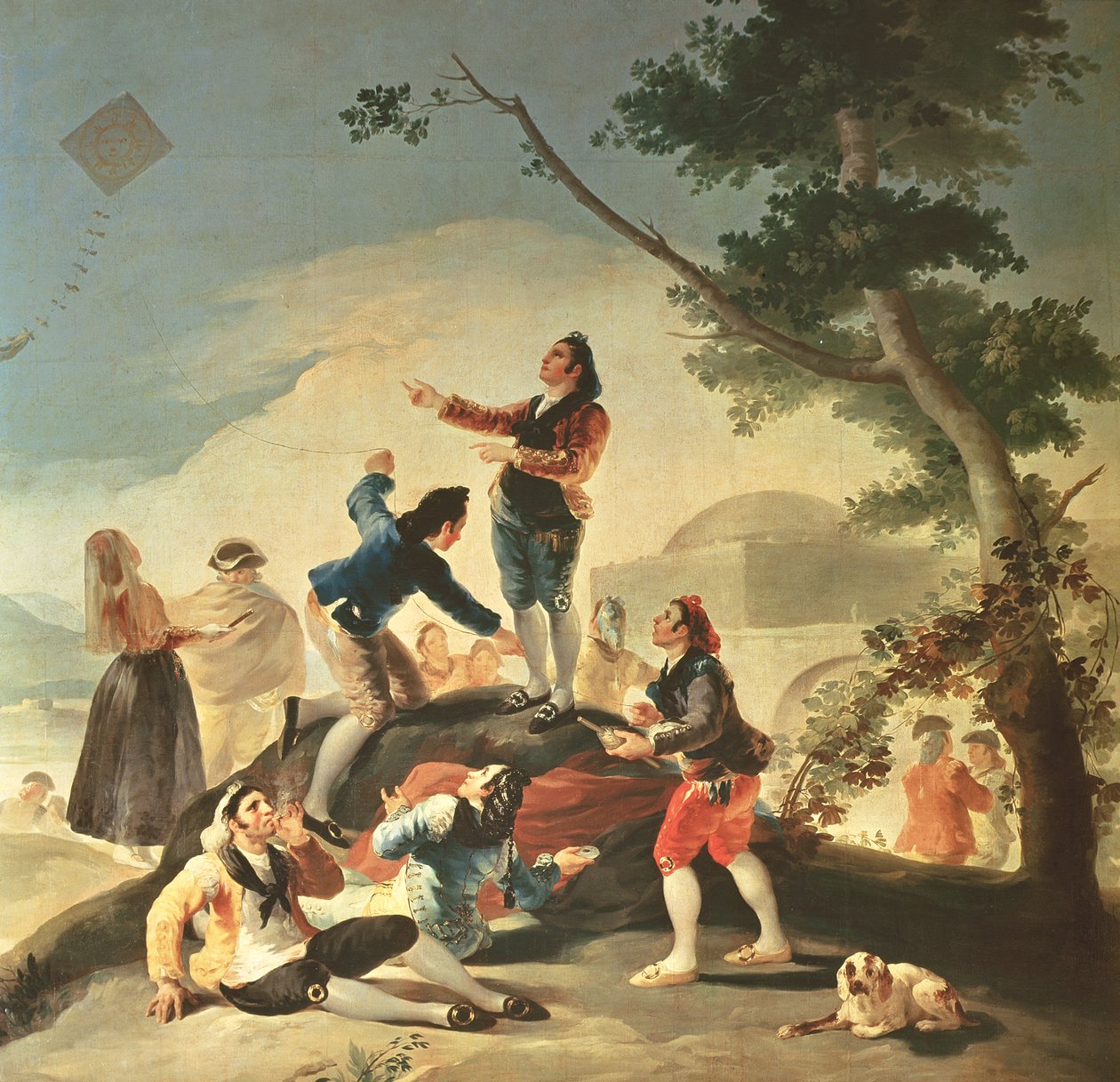 O papagaio, 1777-78 de Francisco de Goya