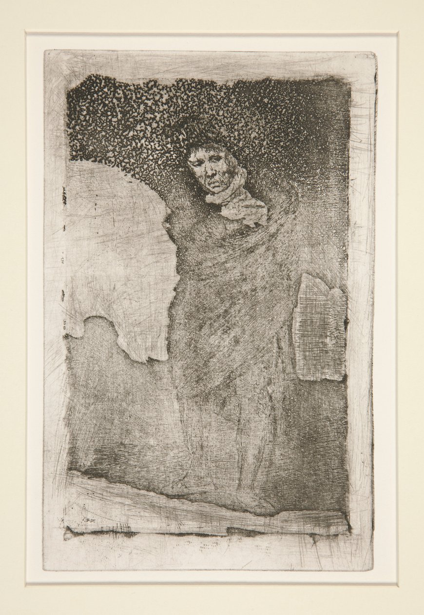 O homem encapuzado de Francisco de Goya