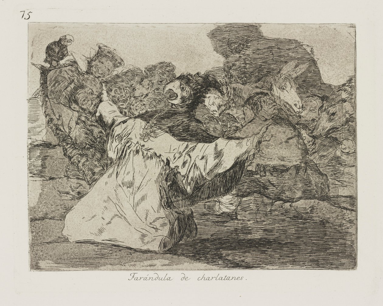 Far?ndula de charlatães (Charlatães de Francisco de Goya