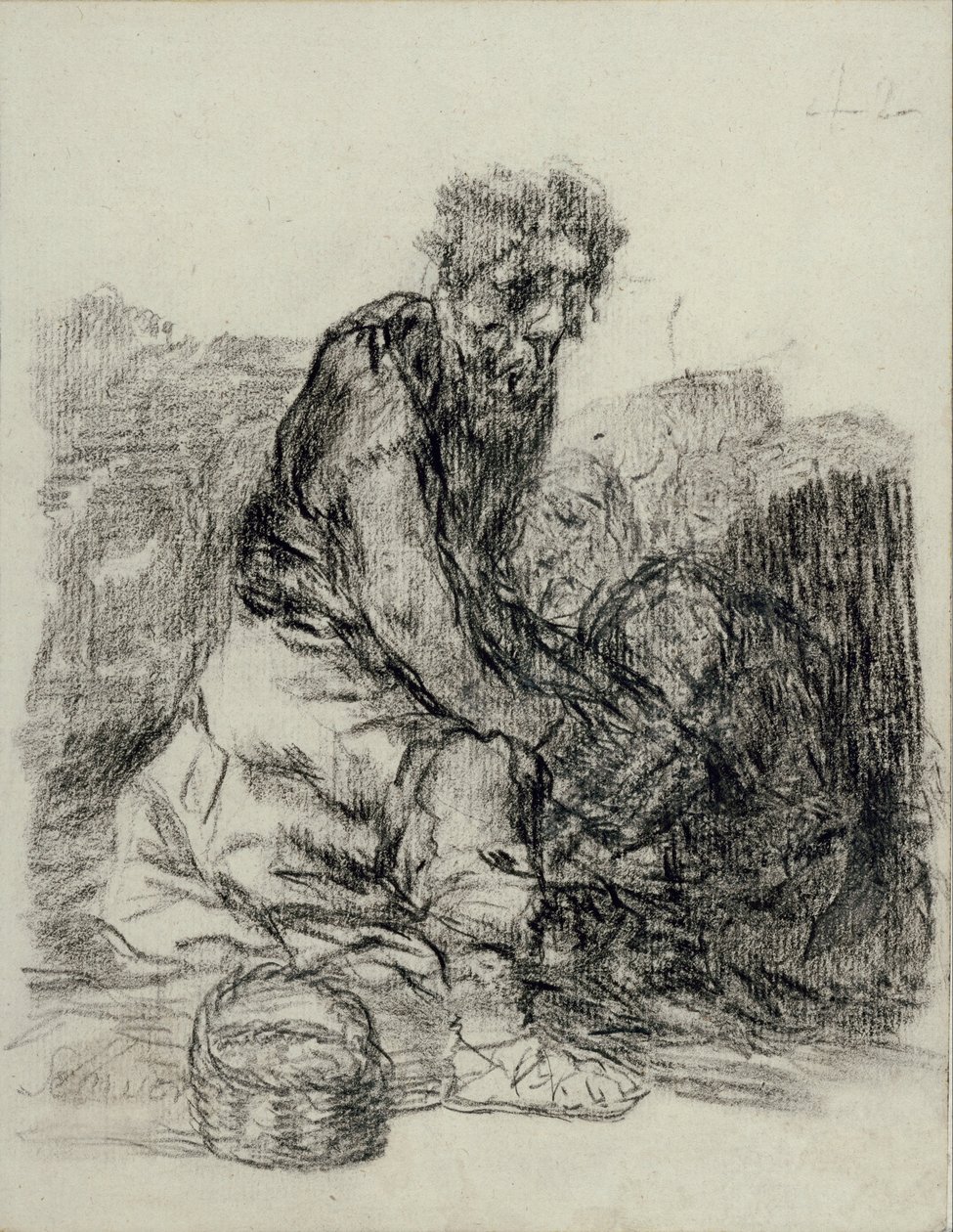 Eles estão morrendo de Francisco de Goya