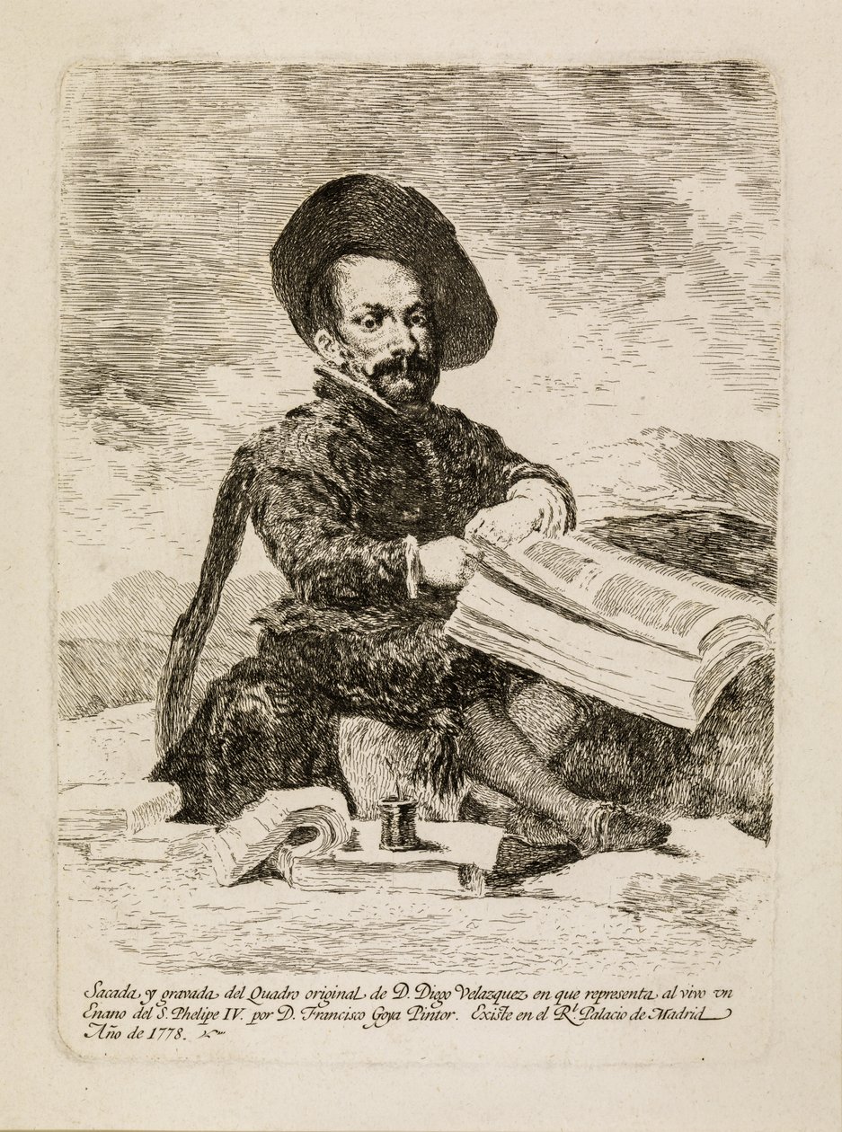 Para Anão [El Primo] de Francisco de Goya
