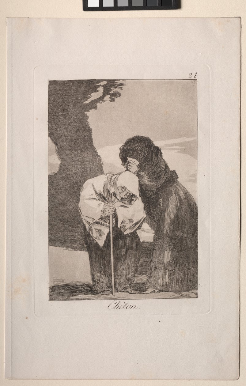 Caprichos: Calma! de Francisco de Goya