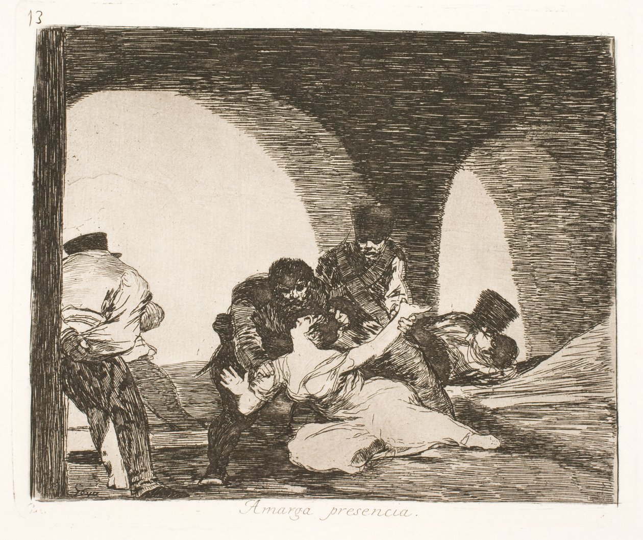 Uma Morte Terrível (13) de Francisco de Goya