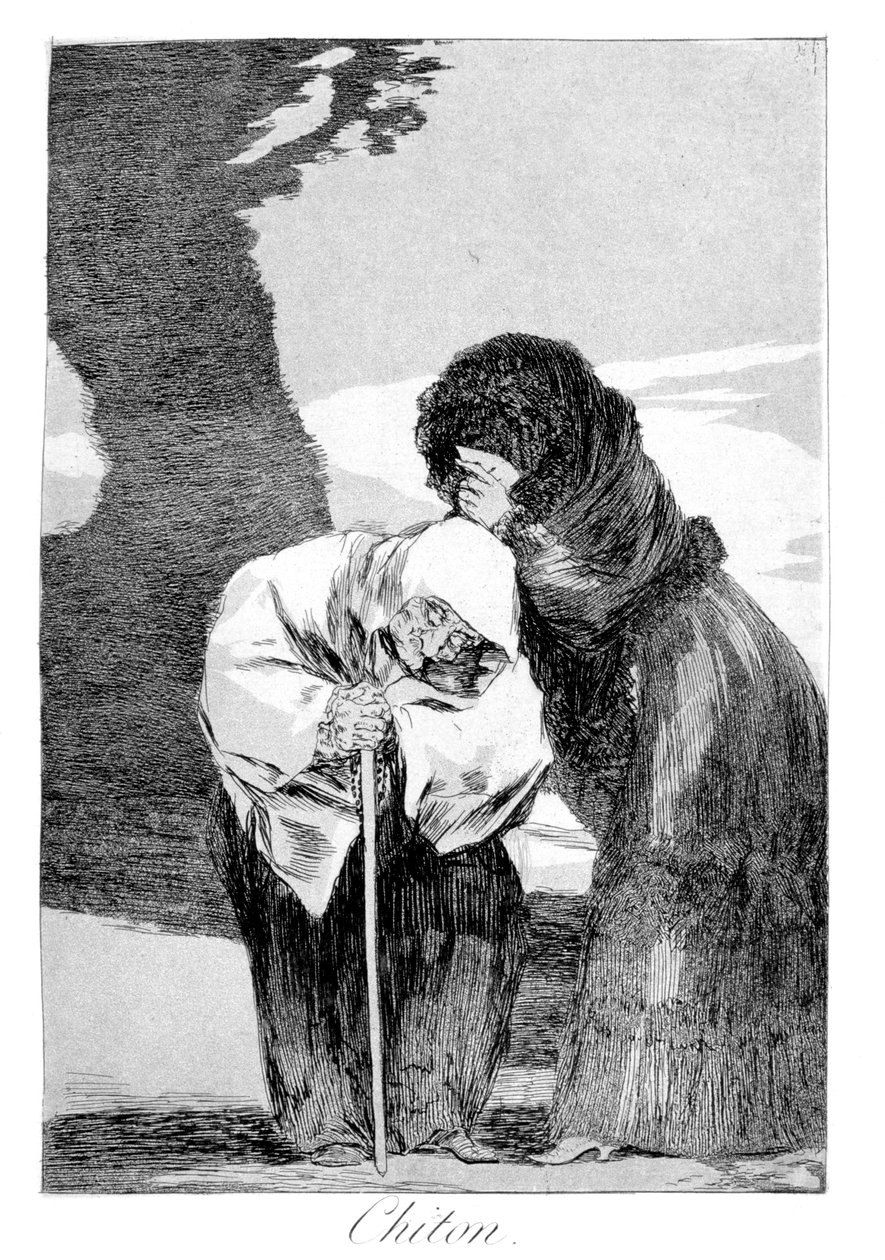 Hush, 1799 de Francisco de Goya