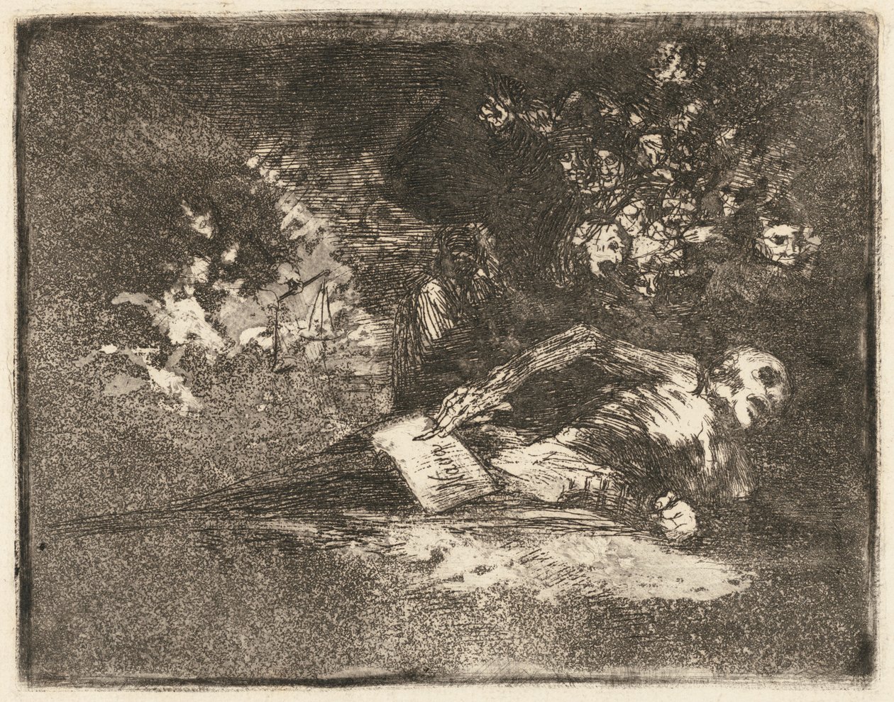 Nada (Nada) de Francisco de Goya