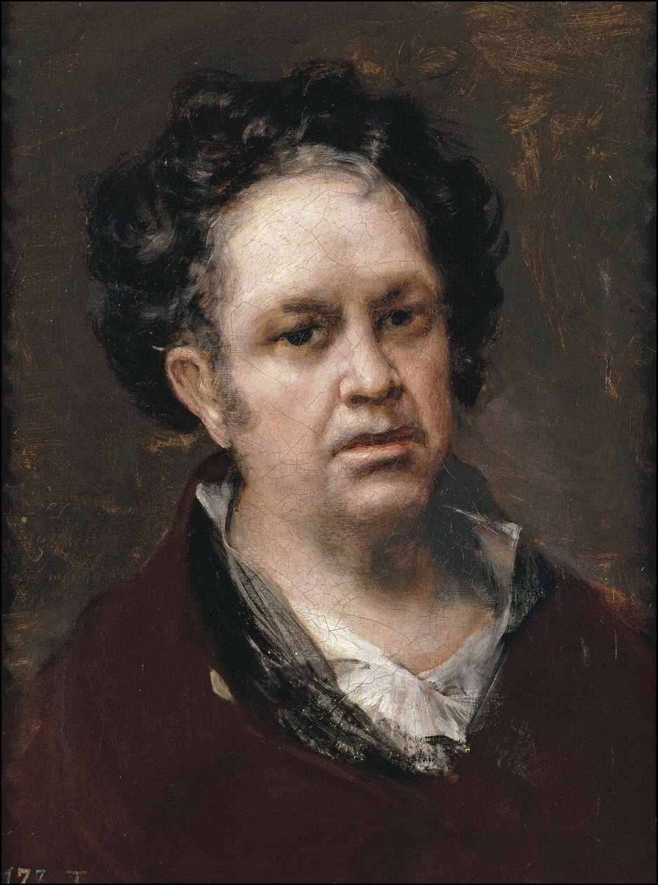 Auto-retrato, 1815 de Francisco de Goya