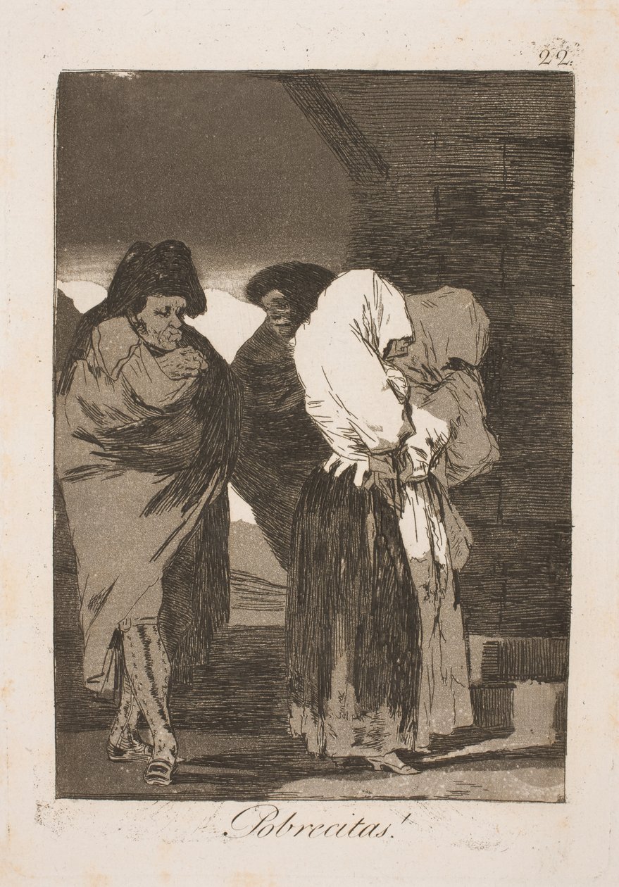 Pobres garotas de Francisco de Goya