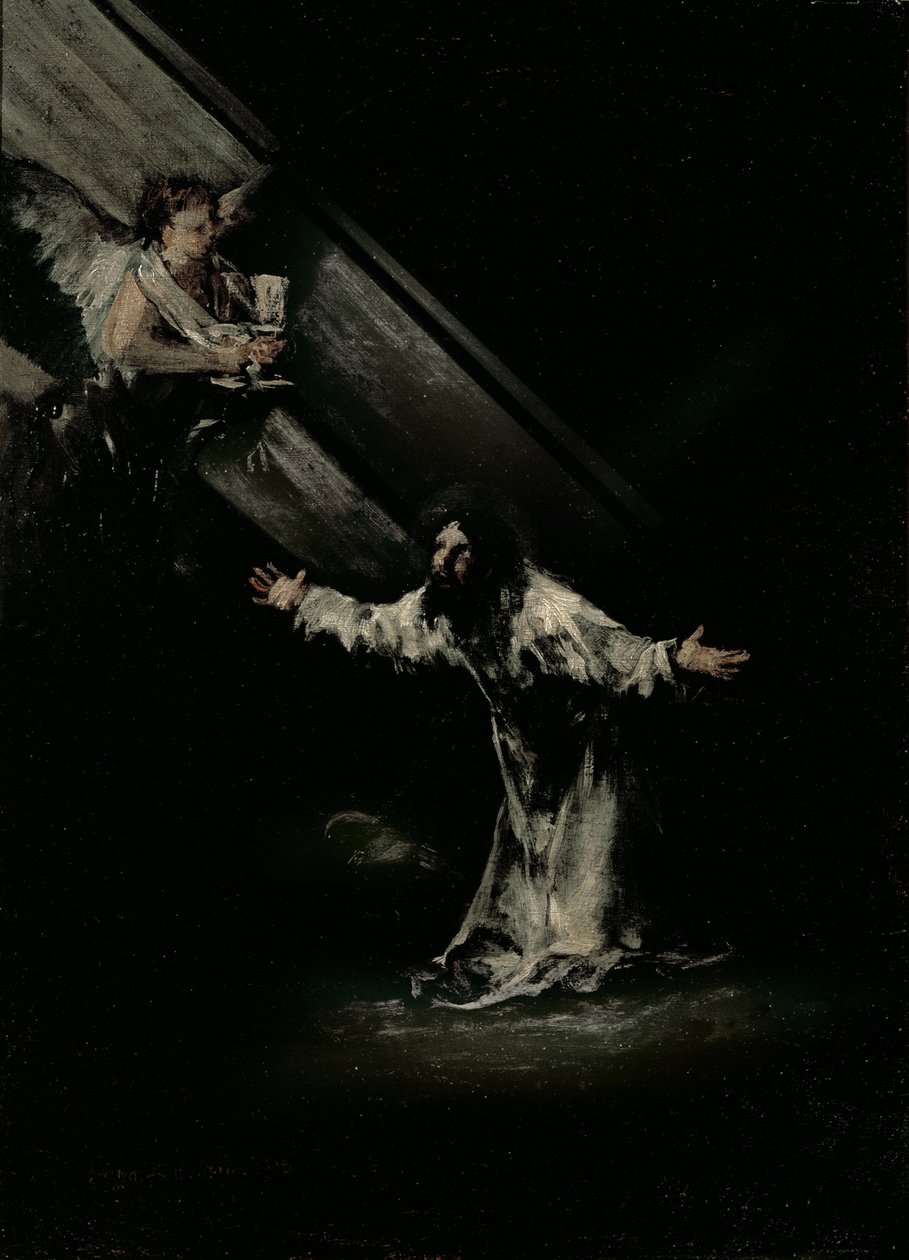 A agonia no jardim de Francisco de Goya