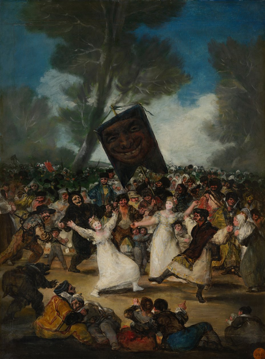  O Enterro da Sardinha. de Francisco de Goya