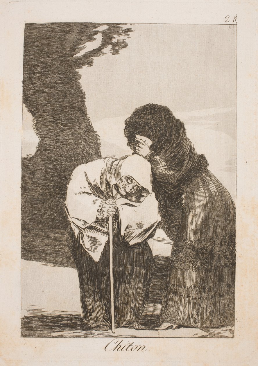 Sussurro de Francisco de Goya