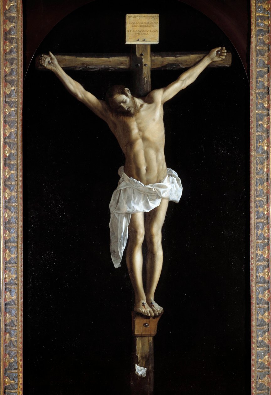 Cristo na Cruz de Francisco de Zurbaran