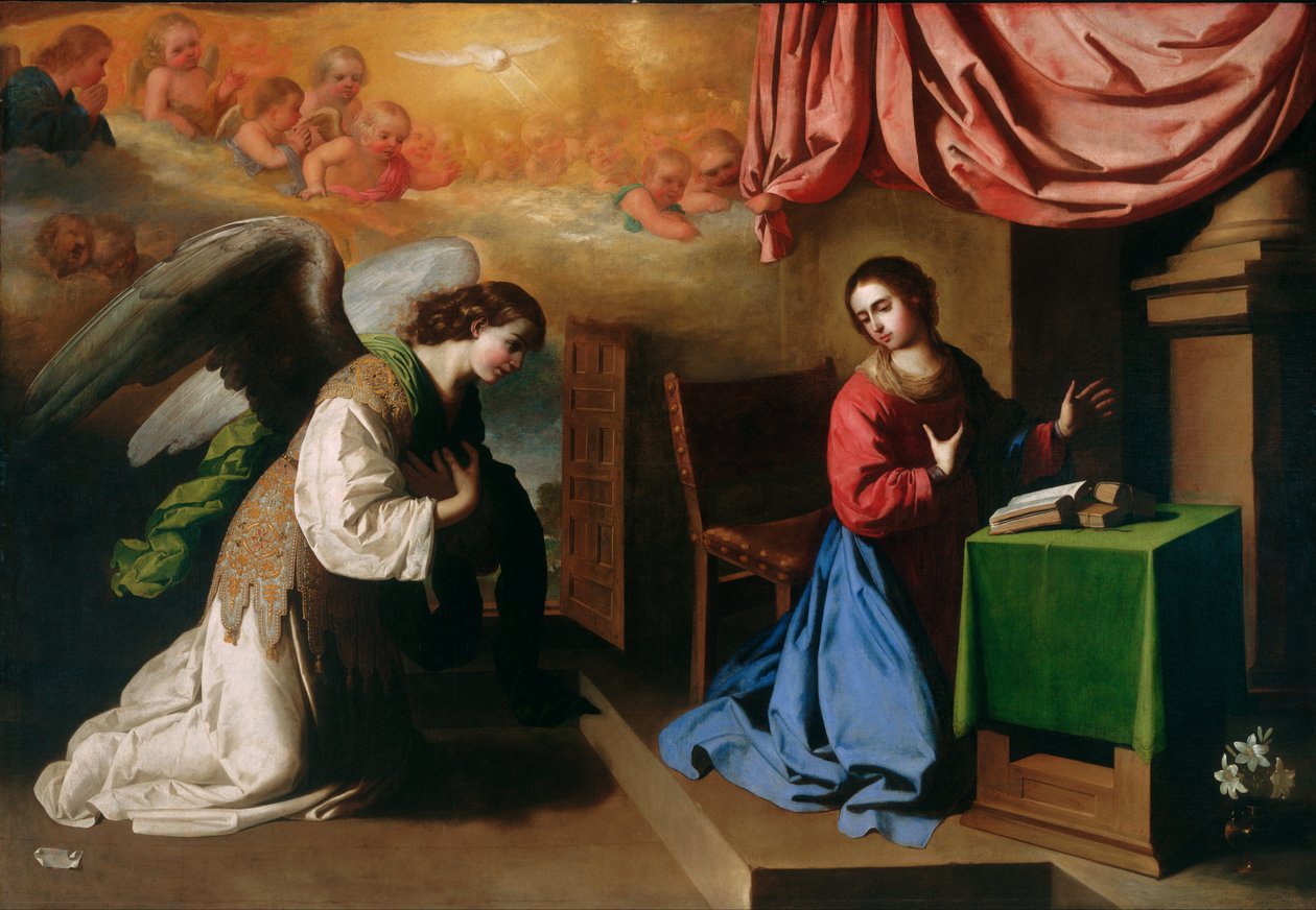 Anunciação de Francisco de Zurbaran