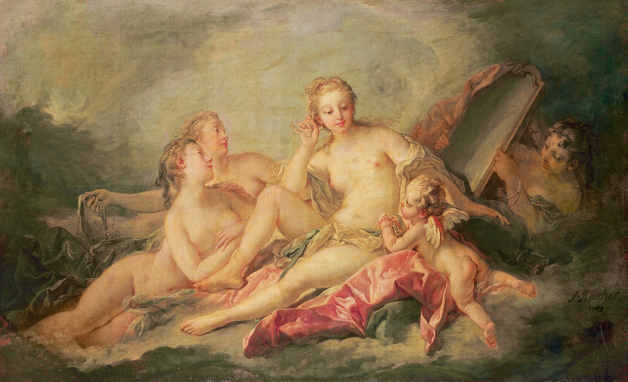 O banheiro de Vênus, 1749 de François Boucher