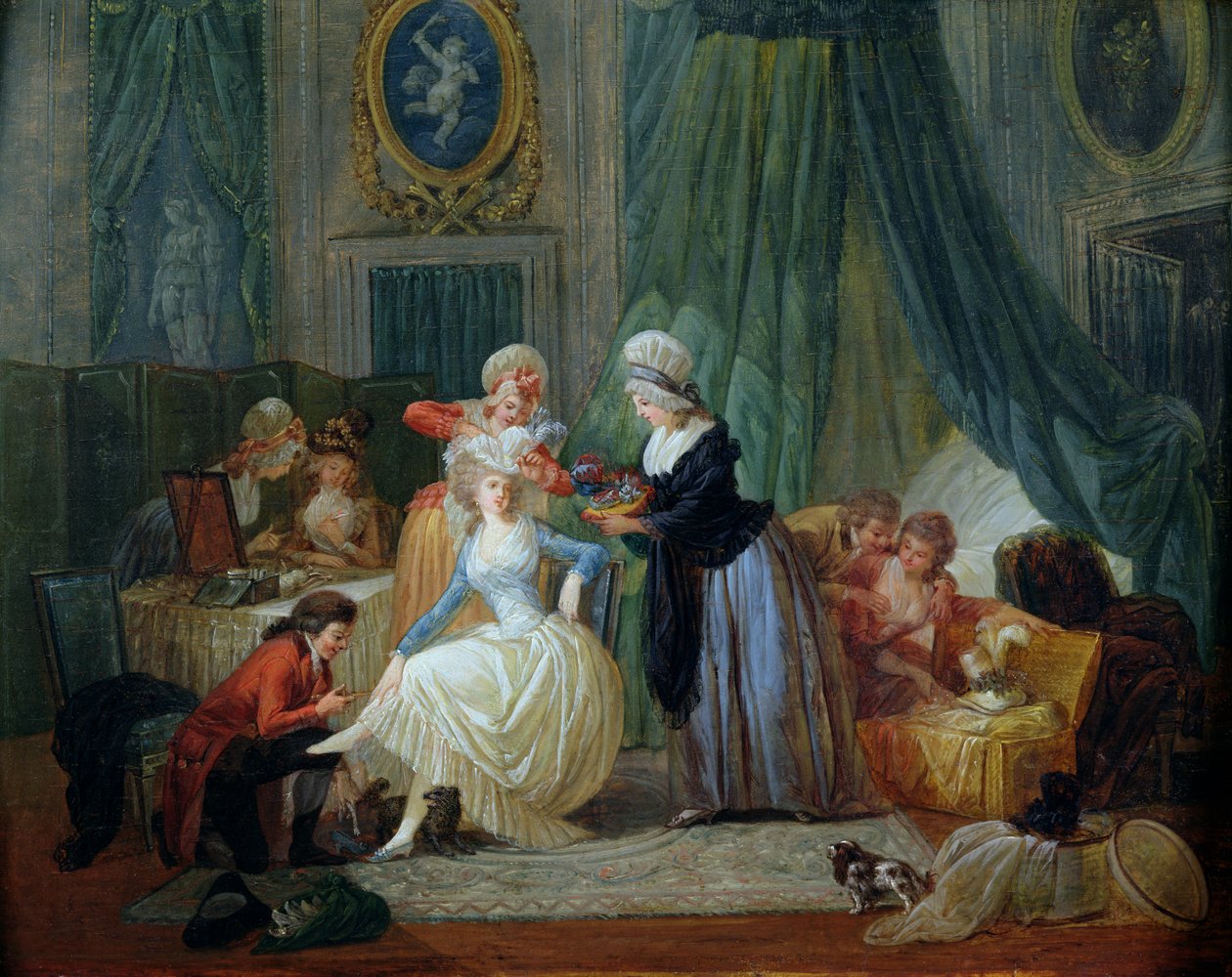 O banheiro de Francois Louis Joseph Watteau