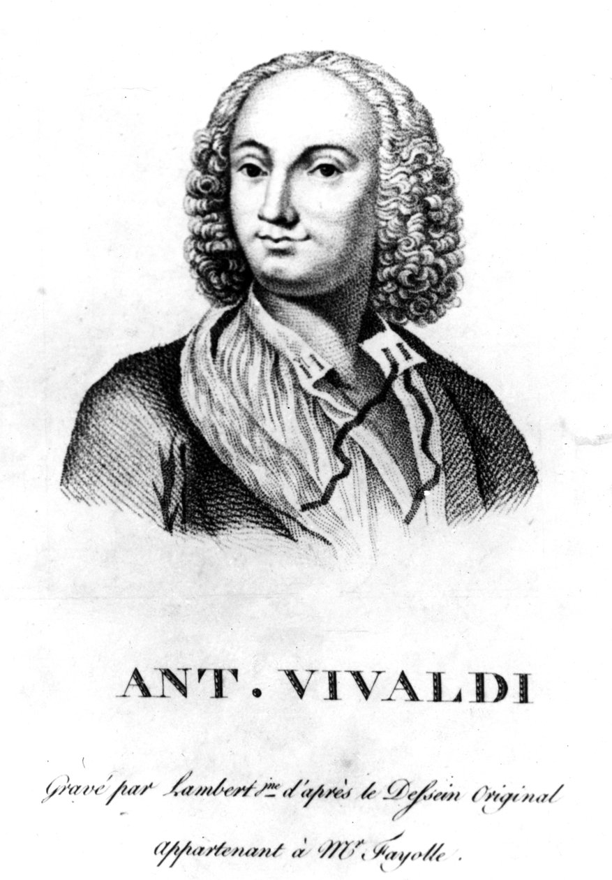 Vivaldi c. 1830 de Francois Morellon la Cave