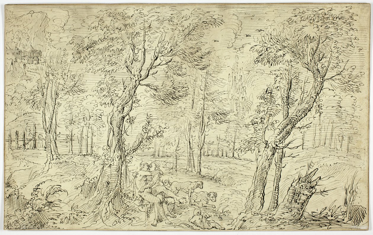 Vênus e Adônis de Francois Boitard