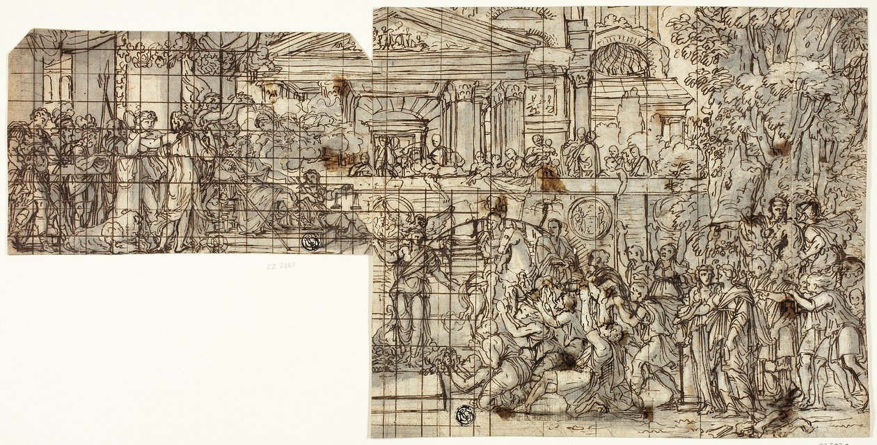 Triunfo de Alexandre de Francois Chauveau