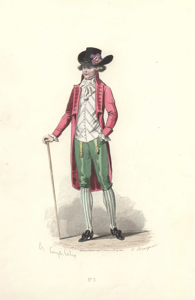 Dandy, era da Maria Antonieta. de Francois Claudius Compte Calix