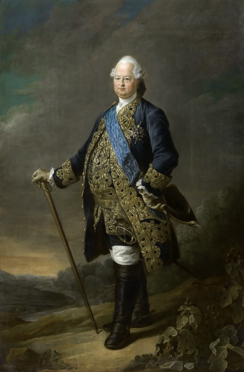 Louis de Bourbon-Condé, conde de Clermont de Francois Hubert Drouais