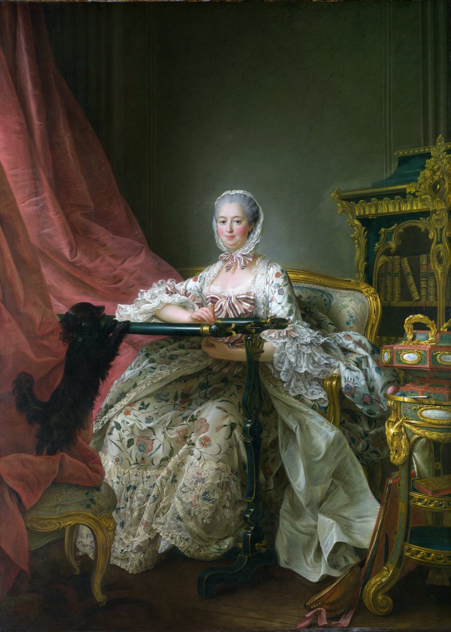 Madame de Pompadour de Francois Hubert Drouais