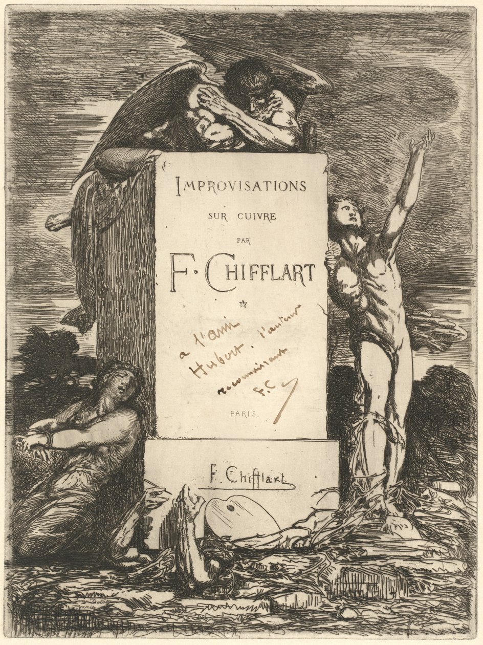 Frontispício de Francois Nicolas Chifflart
