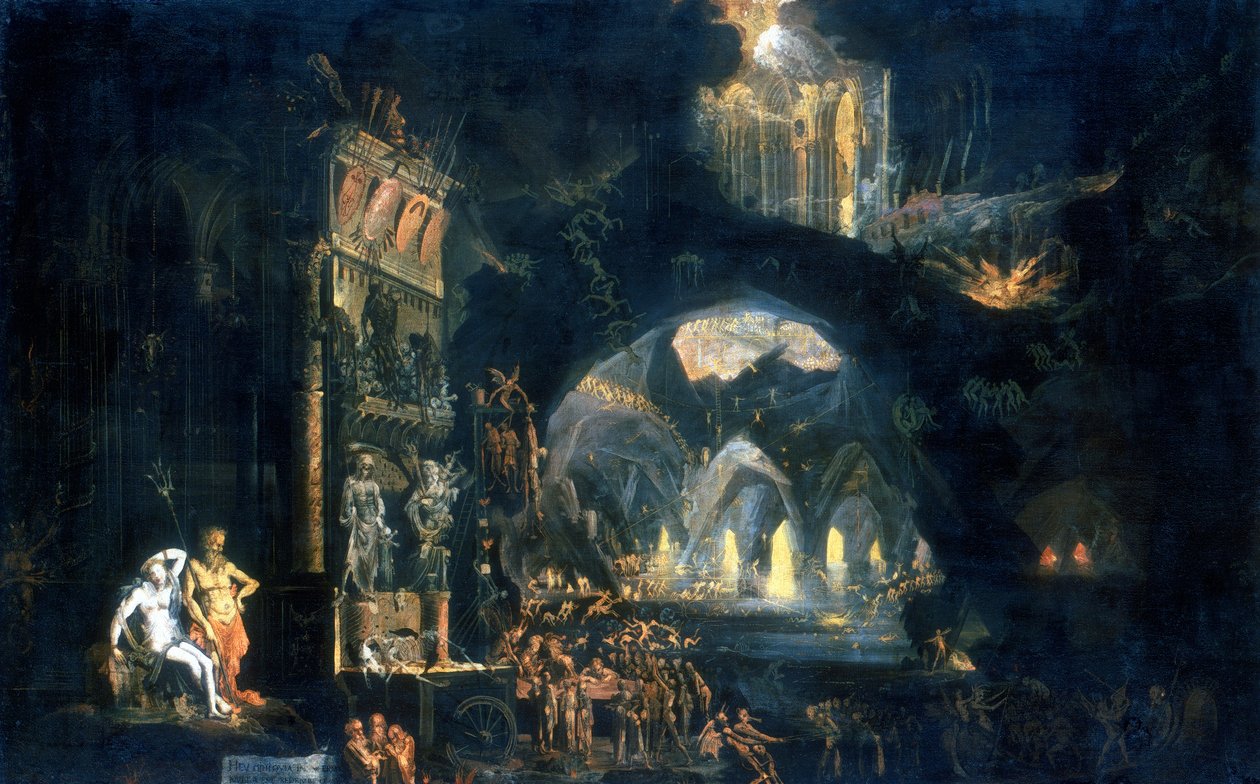 O submundo, c1613-c1644 de Francois de Nome