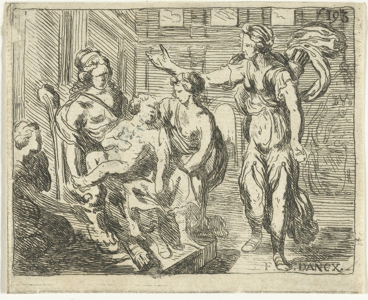Nascimento de Hércules de Francoys Dancx