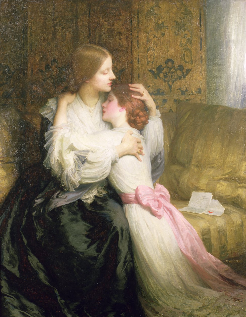 A mãe, 1907 de Frank Dicksee
