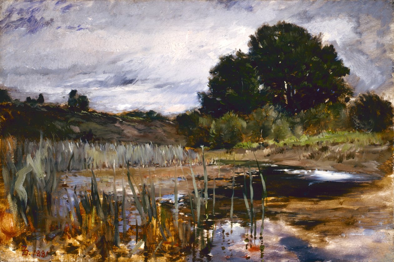 Paisagem de Polling de Frank Duveneck